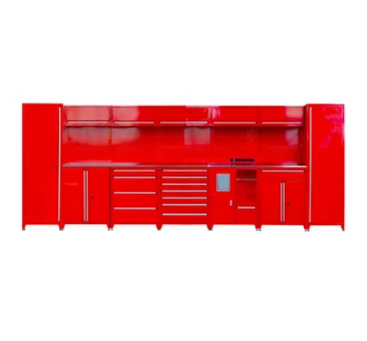 Powder Coat Finish Rolling Tool Cabinet with Optional Drawer Mat and Mobile Design