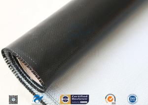 Wholesale Black Silicone Coated Fiberglass Fabric 3732 530GSM Insulated Welding Blanket from china suppliers
