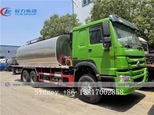 Wholesale HOWO 6x4 Q304-2B Stainless Steel Asphalt Paving Truck from china suppliers