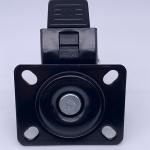 Low Gravity Center Extra Witdh Nylon Wheel Caster Top Plate 65mm