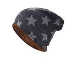 Full Printed Knitted Winter Hat Custom Embroidered Beanies 56cm 58cm