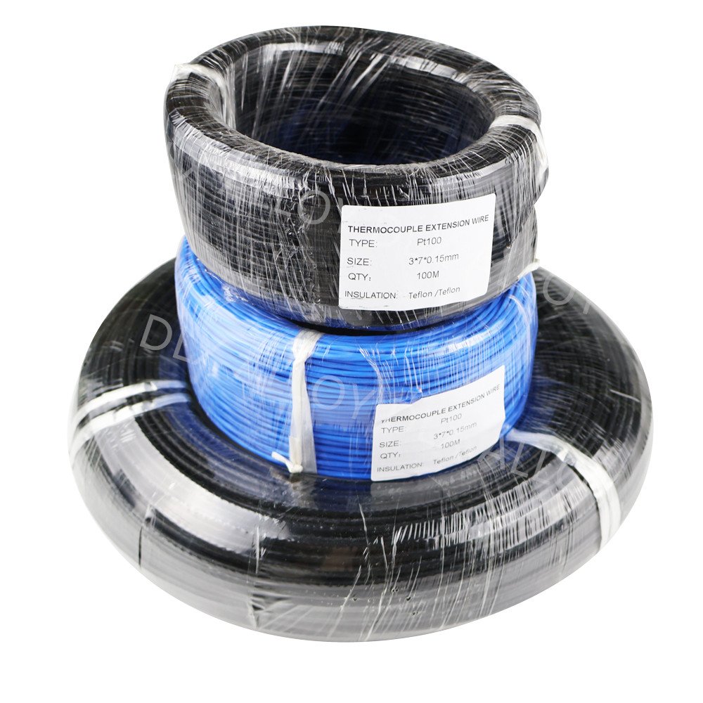 Electric High Temperature Shielded B R S K Type Thermocouple Extension Wire