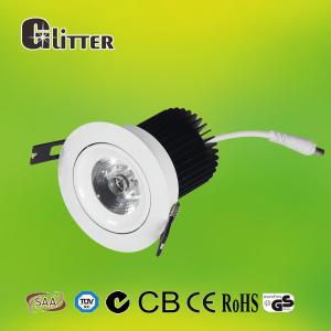 Wholesale 100V - 277V AC COB Led Down Lights 15W Round Fire Proof Fixture Long Warranty 5 Years from china suppliers