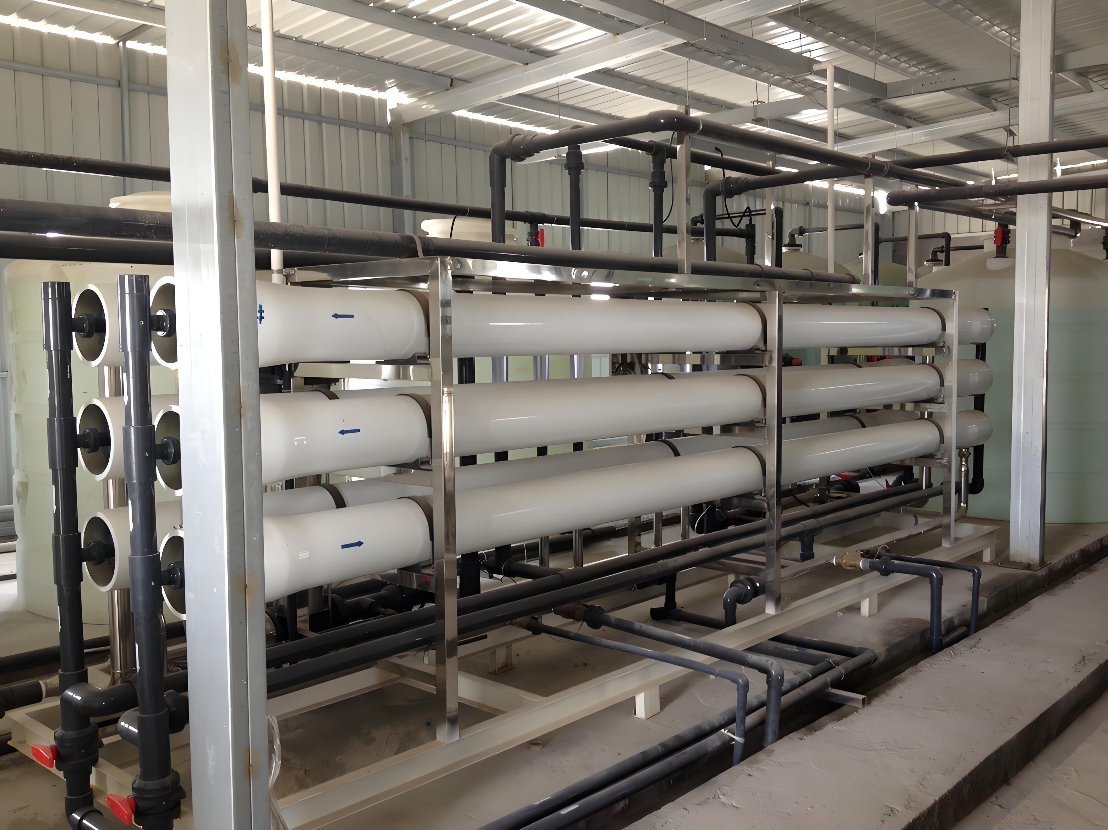 100000L/D Seawater Desalination Plant Desalination System Water Treatment Containered RO System
