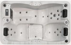 Wholesale 2 - 3 Person Pool Spa Equipment Hot Tub Therapy Spa with 30 whirlpool massage jets from china suppliers