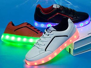 Wholesale 2018 Latest Christmas Gift USB Led Light Shoes from china suppliers