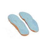 Anti Slip Shock Absorbing Cloth Surface Silicone Foot Massage Insoles High