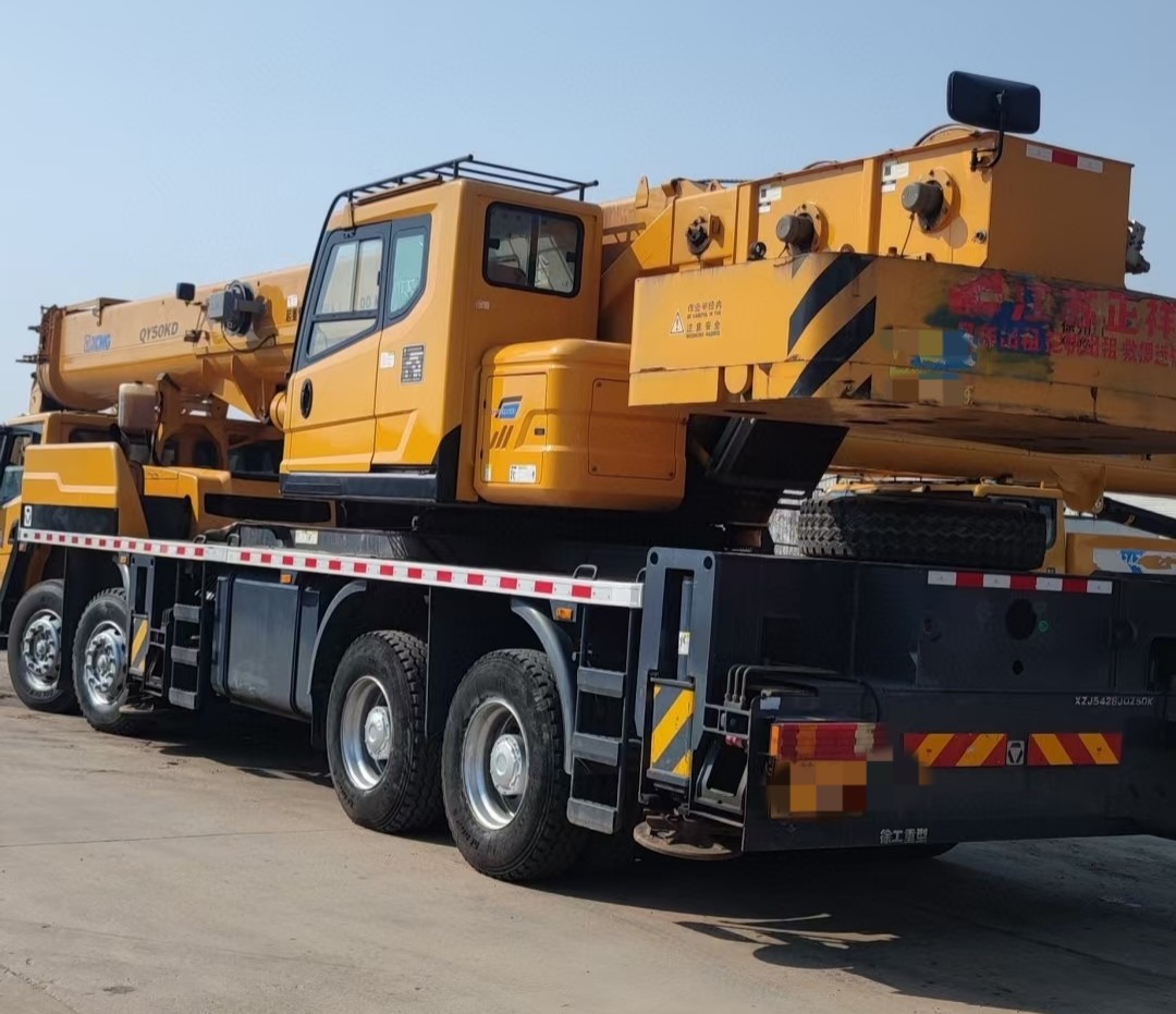 XCMG Heavy Equipment QY50KA 50Ton Used Mobile Truck Crane for Sale