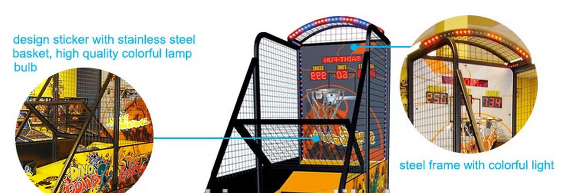 Basketball Shooting Game Machine Dazzle Light Version Dunker