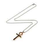 Advanced, minimalist, fashionable, and niche men's original cross pendant