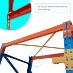 High Density Coating Material Storage Drive for Pallet Rack at USD31 per Pallet