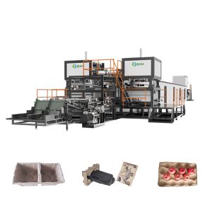 Wholesale Bagasse Sugarcane Bamboo Disposable Plate Making Machine Pulp Moding from china suppliers