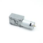 Small 36V 12V 24v DC Worm Gear Motor High Torque 136 RPM 1 27 Reduction Ratio