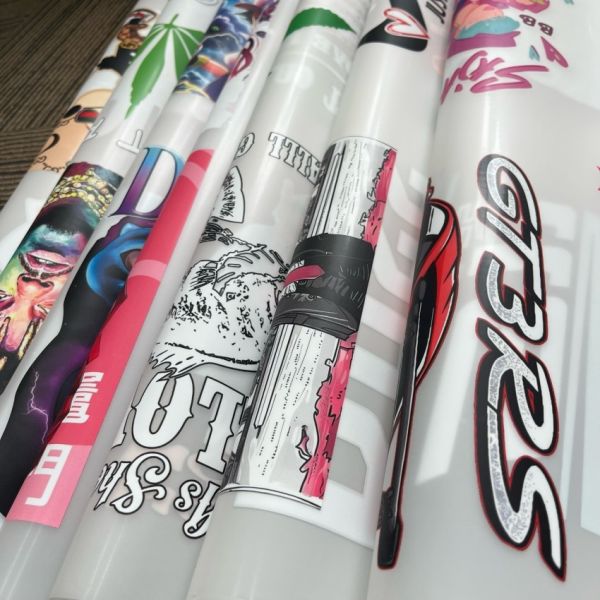 Custom Machine Washable High Stretch DTF Transfers with Customizable Designs for Apparel