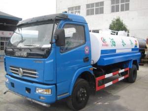 Wholesale Dongfeng Used Oil Tanker 7350×2470×2710mm 10000L Tank Capacity With Red Diesel Motor from china suppliers