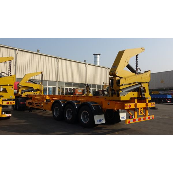 1020mm Length 45t Loading CIMC 40Ft Container Side Loader