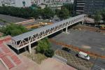 Hot Dip Galvanized Steel Footbridge For Pedestrian Walkways Weatherproof