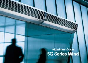 China Aluminum Silver Overhead Door Commercial Air Curtains With Low Noise Air Door Fan on sale