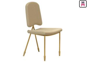 Wholesale Nordic Velvet Dancing Chair Stainless Steel Restaurant Chairs With Arrowhead Gold Leg from china suppliers