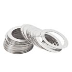 Broaching Round Shims Stainless Steel Washers Aluminum Brass Round Metal