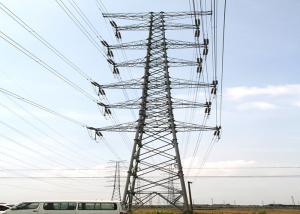 Wholesale 10kv - 750kv Lattice Steel Towers , 5 - 100m Structural Steel Antenna Tower from china suppliers