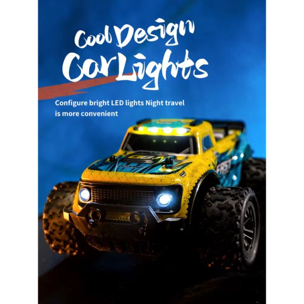 1/20 Scale 2wd Drive Car Collision Avoidance 2.4g Remote Control Off Road Vehicle Rough Terrain Vehicle for 14 Years up