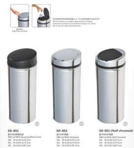 Wholesale Household Waterproof Kitchen Trash Can 24L Induction Sensor Trash Can from china suppliers