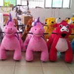 Hansel Shopping mall kids ride on dog toy for party mechanical horse