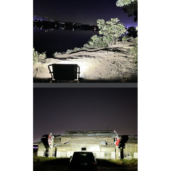 High-power LED rechargeable floodlight; portable and handheld; ideal for mutiple situations
