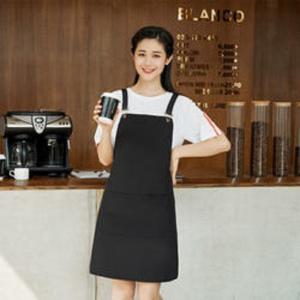 Wholesale Custom Logo Canvas Chef Apron  For Bar Cafes Shop Grill Restaurant from china suppliers