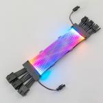 RGB cable Gaming PC double-headed light-emitting board 12pin turn three 8pin