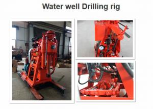 Wholesale Hydraulic Feeding Water Well Borehole Drilling Rig , Engineering Drilling Rig from china suppliers