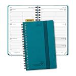 Custom Pocket Size Weekly Monthly Planner FSC Certificate Vegan Leather