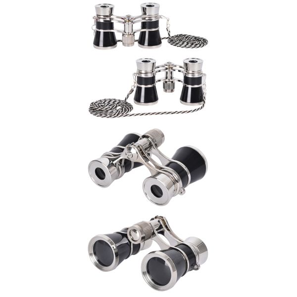 3x Magnification Noble Metal Mini Telescope Spotting Scope for Horse Racing 3x25