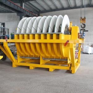 Wholesale 22.1 Kw Solid Liquid Separation Equipment , 9 Circle Rotary Vacuum Filter from china suppliers
