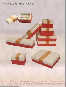 Wholesale jewelry pacakging box with paper material from china suppliers