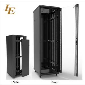 Wholesale Classic 12U Server Rack Cabinet with Glass Door for Communication Equipment Storage from china suppliers