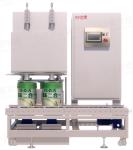 Automatic 200L Large Iron Barrel Filling Machine For Chemical Wine Filling