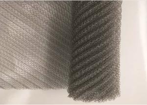 Wholesale 316L Knitted Wire Mesh Twin Wire / Dogan Wire 0.18mm Dia 38mm Width For Thermal Insulation from china suppliers
