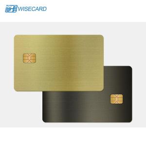 Wholesale Silk Screen Printing NFC Metal Cards Suitable For International Business from china suppliers