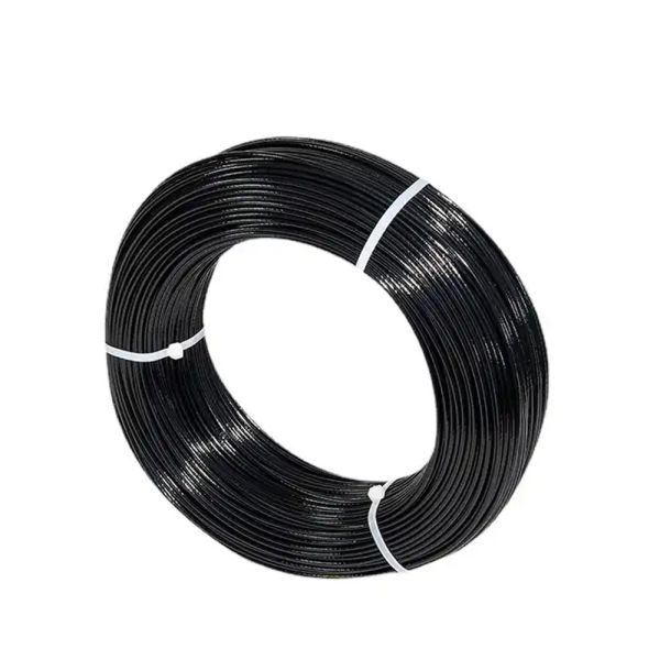 7*1 Bending PVC Coated Galvanized Aircraft Cable Steel Wire Rope 1x7 1/4" 5/16" 3/8" for Bending Processing Service