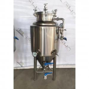 Wholesale Home Brewing Equipment with 60 Degree Cone Fermentation Tank from GSTA Outlet from china suppliers