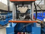Hydraulic Cutting Gutter Roll Forming Machine Chain Driven