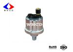 White Zinc Plated Auto Single Wire Oil Pressure Sensor For Truck Instrument