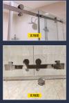 8-12 Thick Safe Glass Hardware Glass System Set Bathroom Accessories Sliding