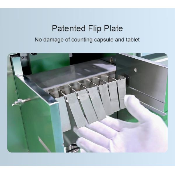 PLC Automatic Counting Machine For Tablet Capsule Gummy Counting Rate > 99.8%