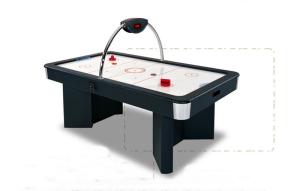 Wholesale Deluxe 7FT air hockey table overhead electronic scorer wood MDF ice hockey table from china suppliers