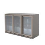 Hotel Display Fridge Beer Bar Refrigerator Glass Hinge Door Back Bar Cooler With