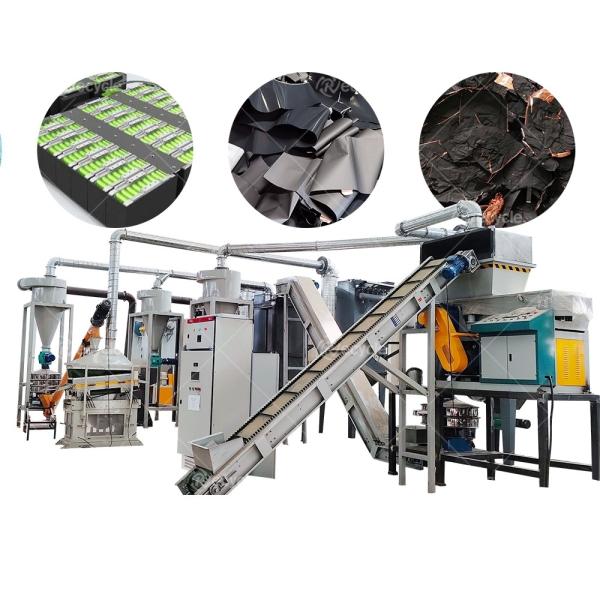 Cylindrical Li Ion Battery Car Lithium Battery Recycling Plant with Standard