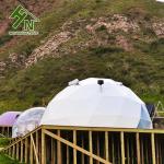 Four Person Geodesic Dome Tent Transparent For Exhibitions